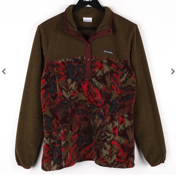 Columbia Fleece Half Snap - Picture 1 of 5